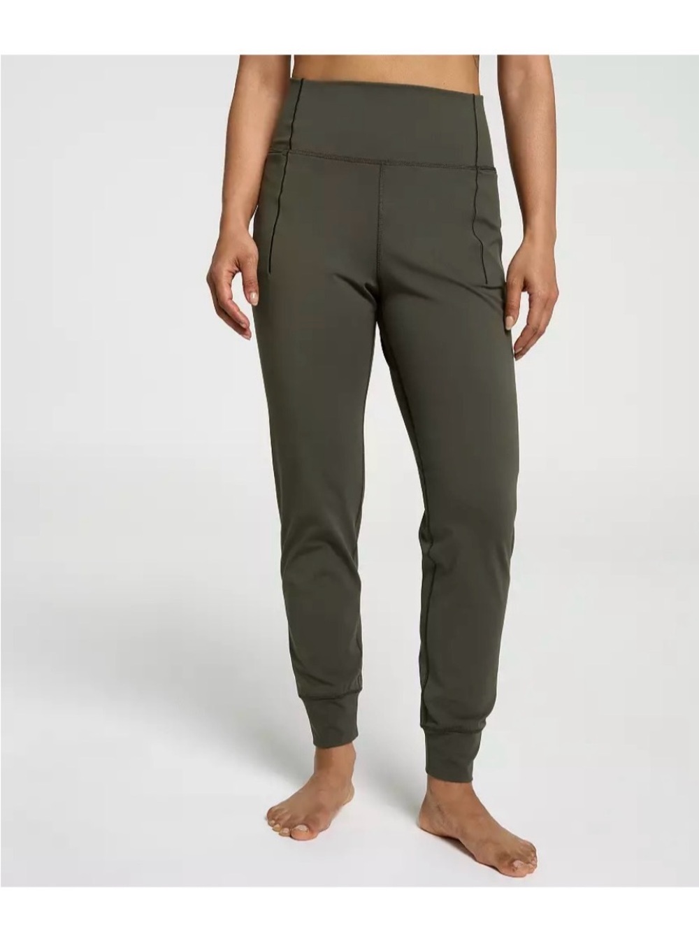 CALIA by Carrie Underwood Olive High-Rise Jogger Pants